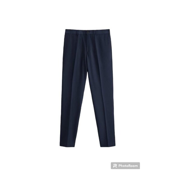 ZARA SUIT PANTS BLUE SIZE 29 | 8288/613 - Picture 1 of 4